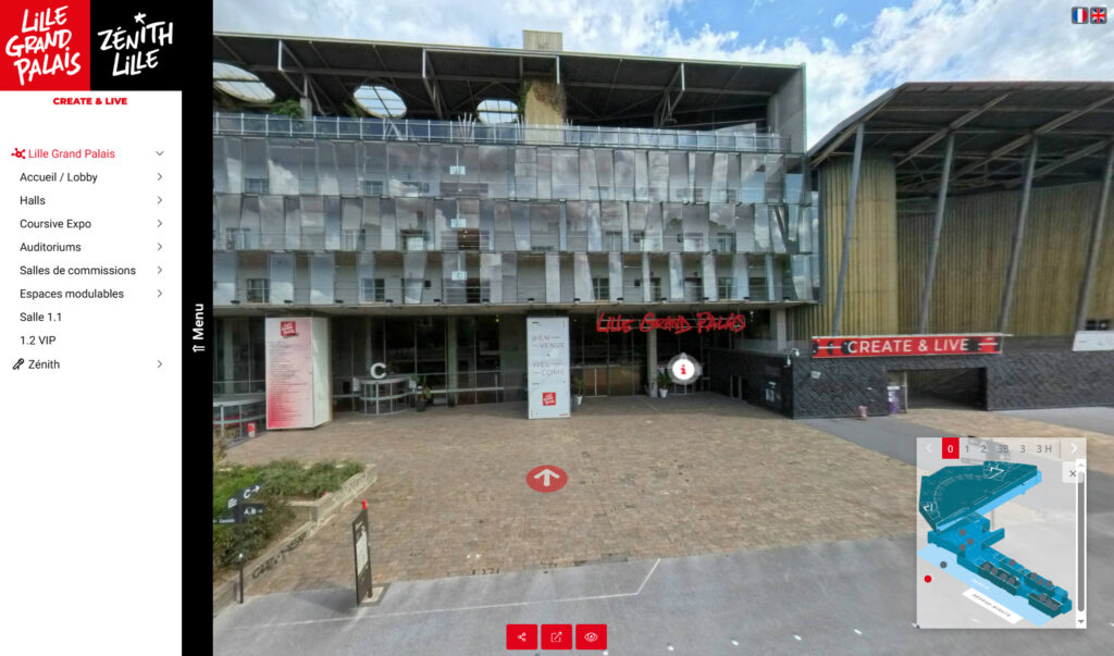 Visite viruelle enrichie