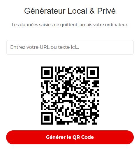 Générateur de QRcode gratuit