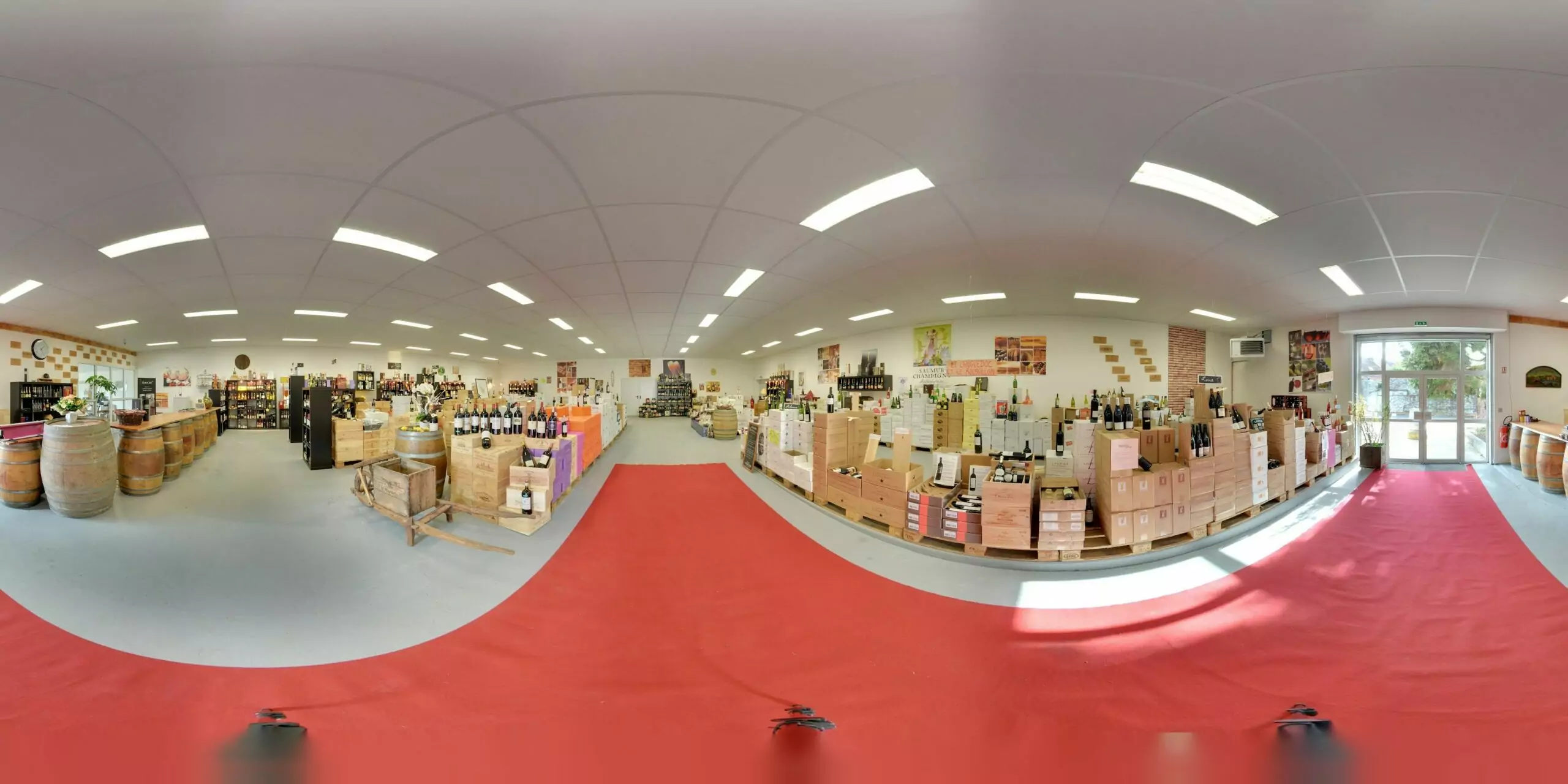 Visite virtuelle Google Street View - Caves Delépine