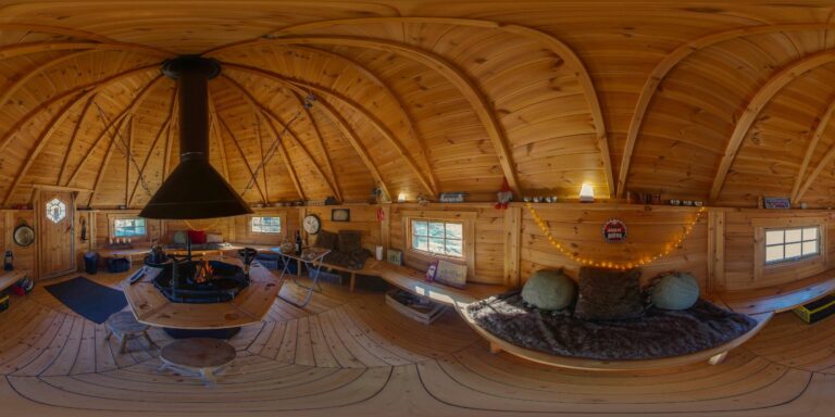 Visite virtuelle Google Street View - Écogites de la Sablière