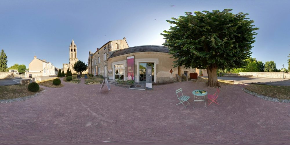 Visite virtuelle Google Street View - Abbaye de Déols