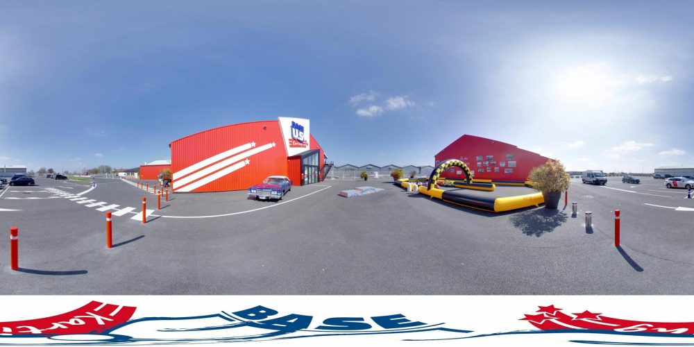 Visite virtuelle Google Street View - Base US Karting