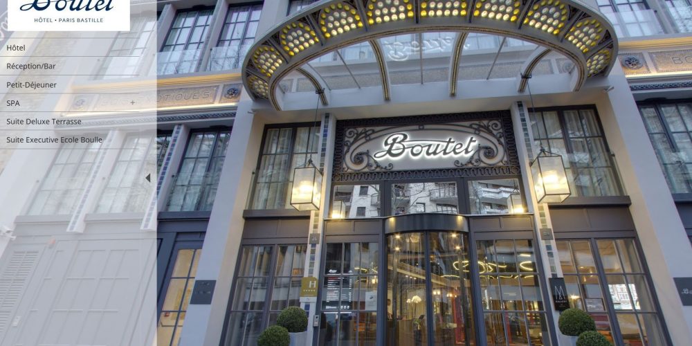 Visite virtuelle de l'Hôtel Paris Bastille - Boutet