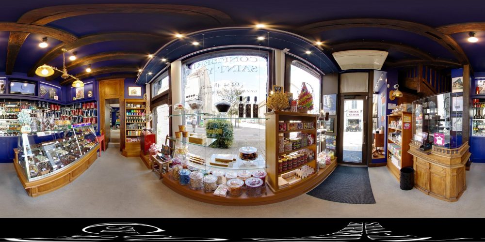 Visite virtuelle Google Street View - Confiserie St Yves