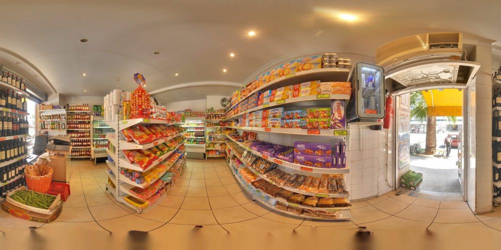 Visite virtuelle Google Street View - Epicerie 7-7 Nice 54 Californie
