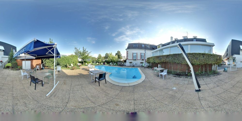 Visite virtuelle Google Street View - Logis Hôtel les Tilleuls