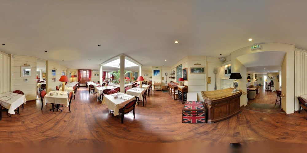 Visite virtuelle Google Street View - Le Monarque Hôtel Restaurant