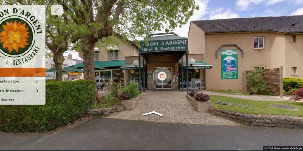 Visite virtuelle Google Street View - Réalité Augmentée / Enrichie - Le Lion d Argent
