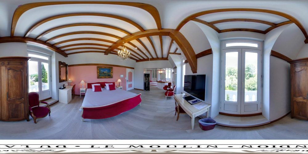Visite virtuelle Google Street View - Hôtel Moulin du Landion