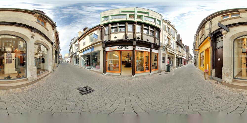 Visite virtuelle Google Street View - Optique Talandier