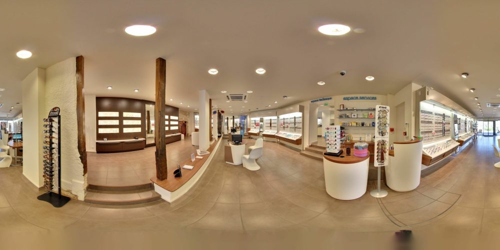 Visite virtuelle Google Street View - Opticien Krys Bourges