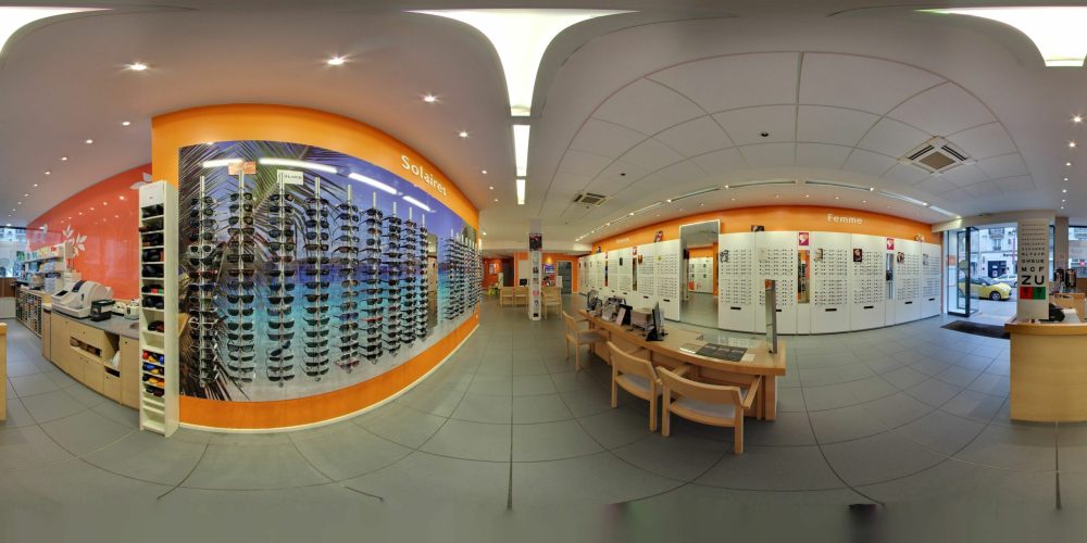 Visite virtuelle Google Street View - Optima Opticien