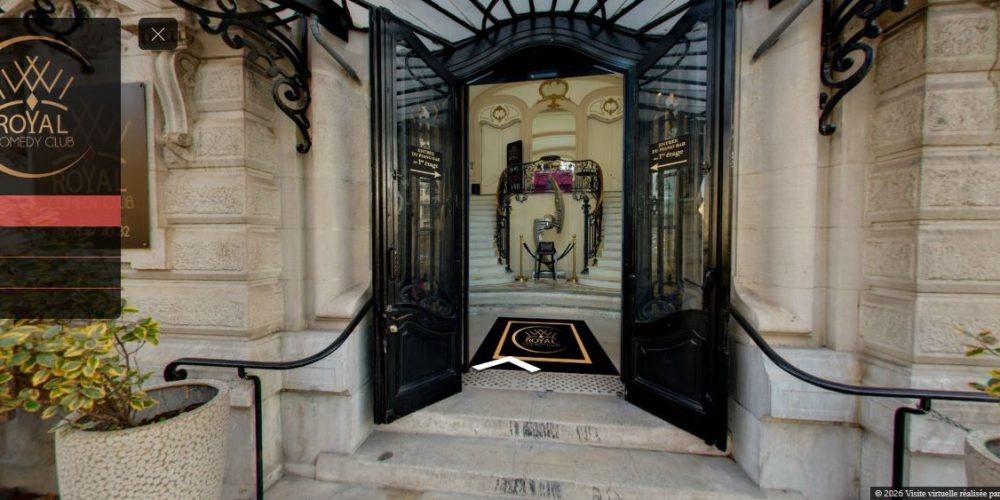 Visite virtuelle Google Street View - Réalité Augmentée / Enrichie - Royal Comedy Club