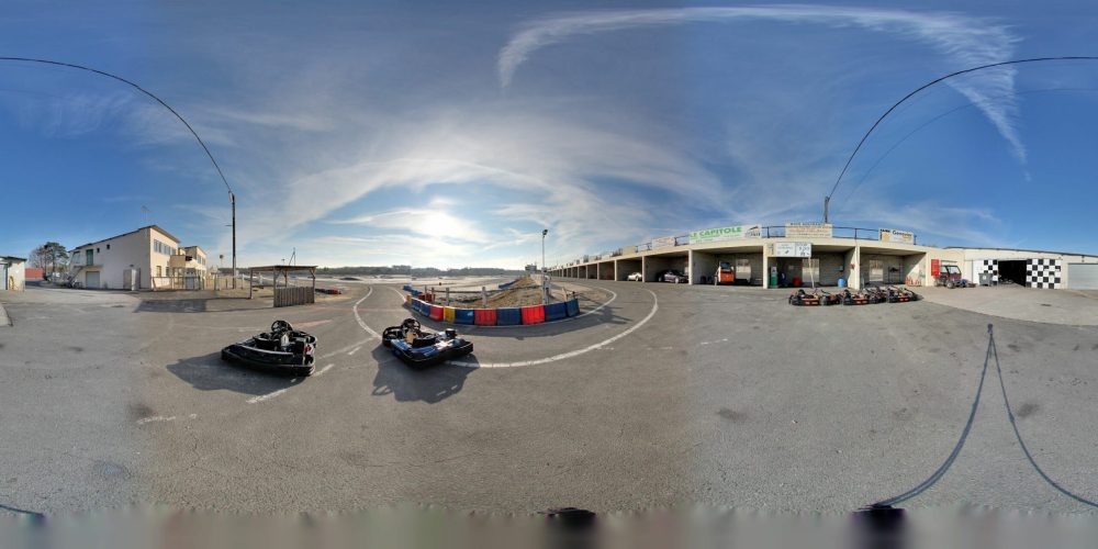 Visite virtuelle Google Street View - Sologne Karting