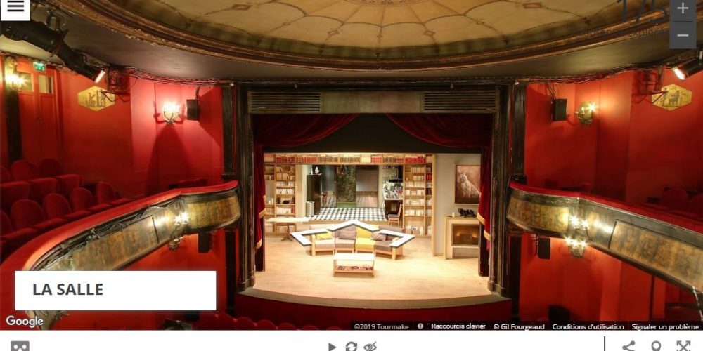 Visite virtuelle Google Street View - Réalité Augmentée / Enrichie - Théâtre des Nouveautés