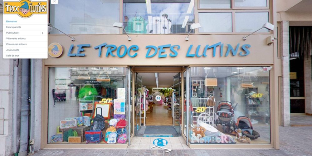 Visite virtuelle Google Street View - Le Troc des Lutins