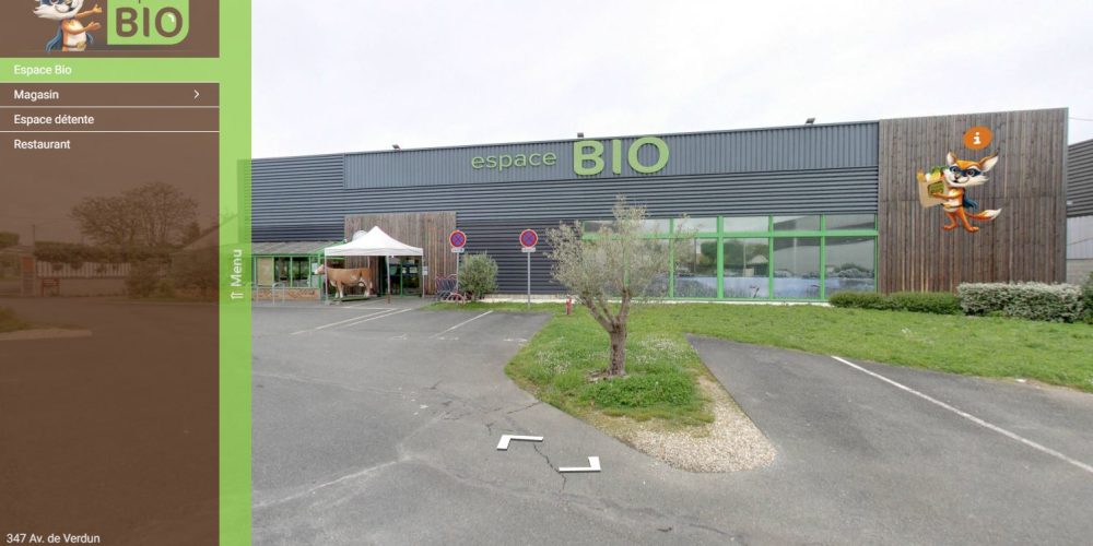 Visite virtuelle enrichie de Espace-Bio