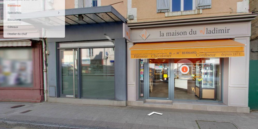Visite virtuelle Google Street View - Réalité Augmentée / Enrichie - la maison du Wladimir